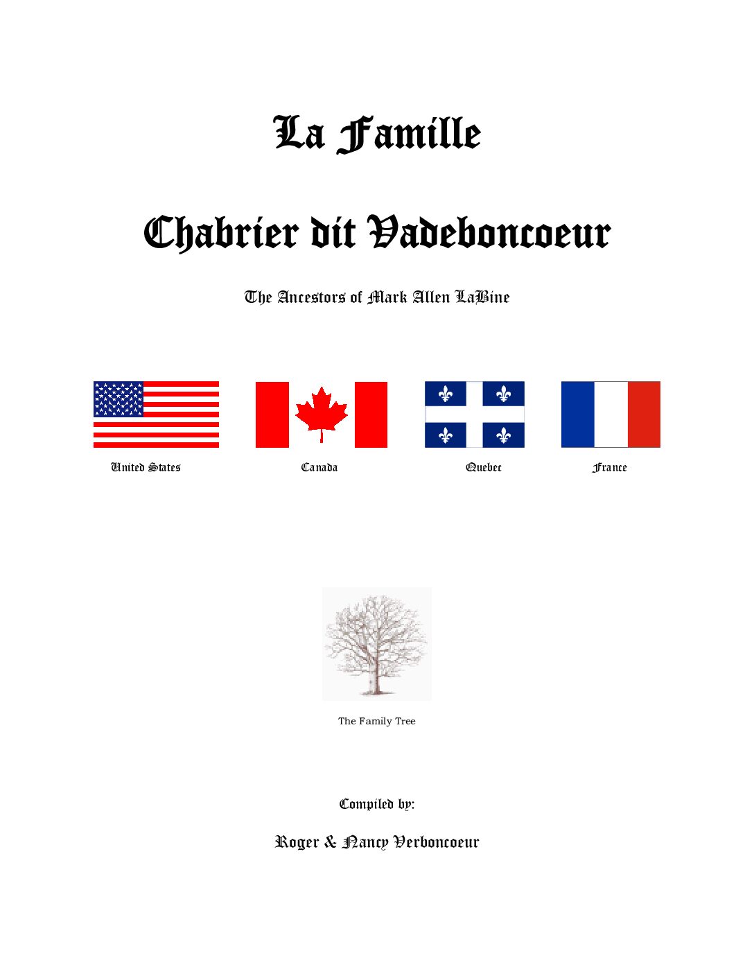 Verboncoeur (Labine Ancestry)